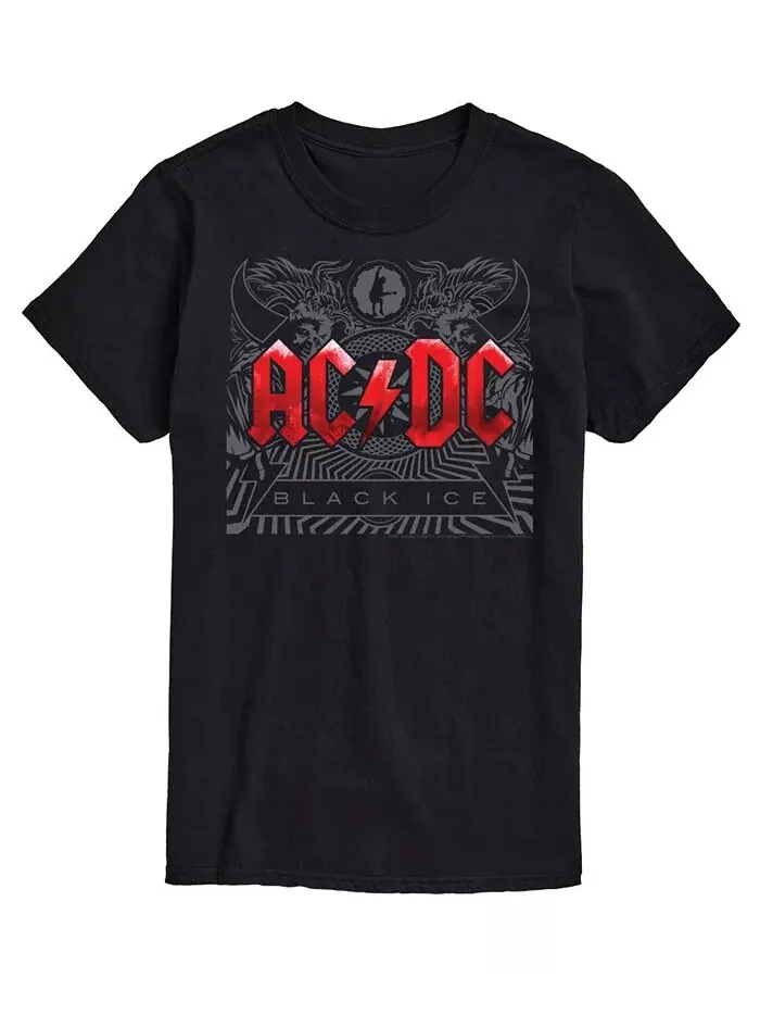 Мужская футболка ACDC Black Ice AIRWAVES — изображение 1 из 2, черный