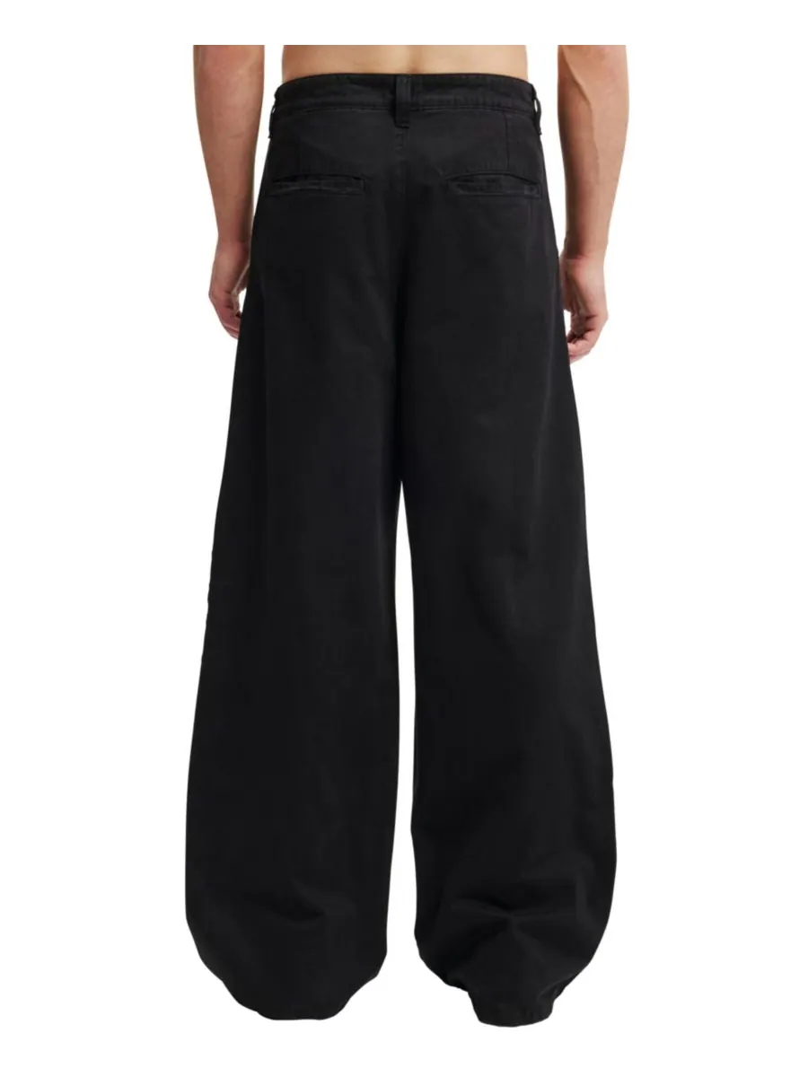 Мужские очень свободные плиссированные брюки COTTON ON — 4