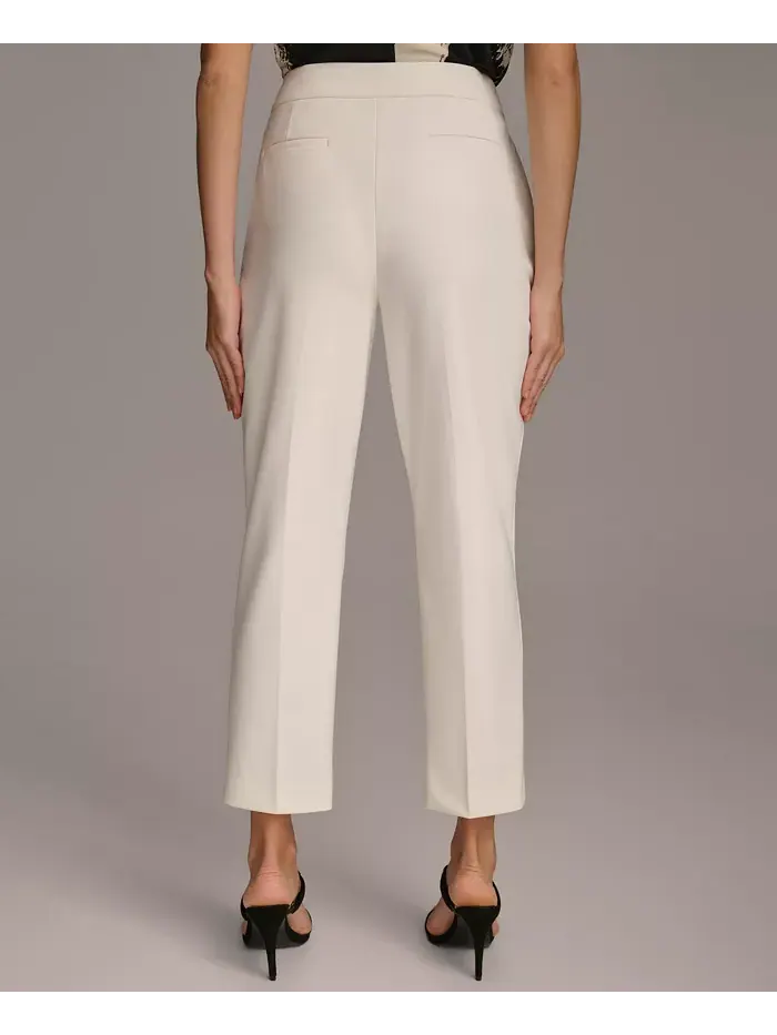 Женские узкие брюки до щиколотки Donna Karan New York — изображение 2 из 4, бежевый
