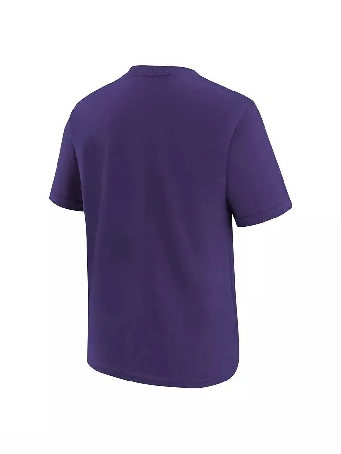 Фиолетовая футболка с логотипом Big Boys and Girls Phoenix Mercury Essential Nike — изображение 3 из 3, фиолетовый