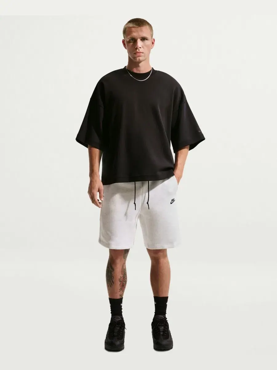 Мужские шорты из технологичного флиса стандартного кроя Nike — изображение 1 из 5, серый