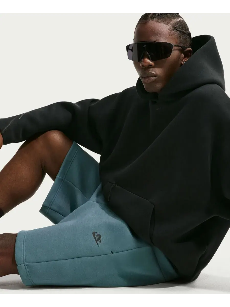 Мужские шорты из технологичного флиса стандартного кроя Nike, Mineral Slate — изображение 4 из 5