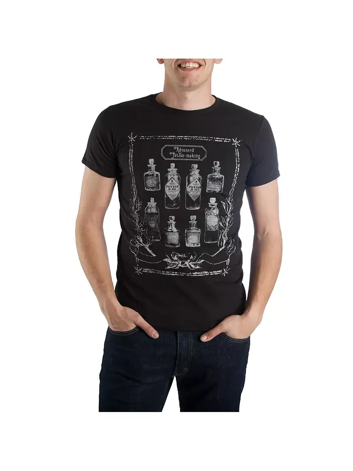 Футболка Big & Tall Advanced Potion-making - 4XL Harry Potter — изображение 1 из 2, черный