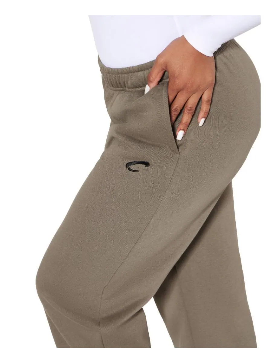 Женские спортивные штаны в университетском стиле Capezio — изображение 4 из 6, оливковый