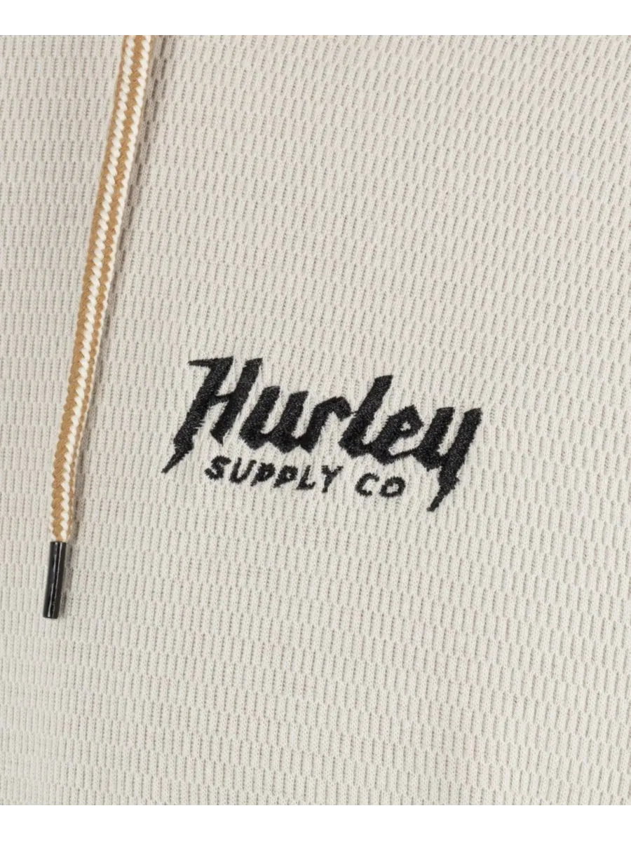 Мужская толстовка с длинными рукавами для рабочих Hurley — изображение 3 из 5, кость