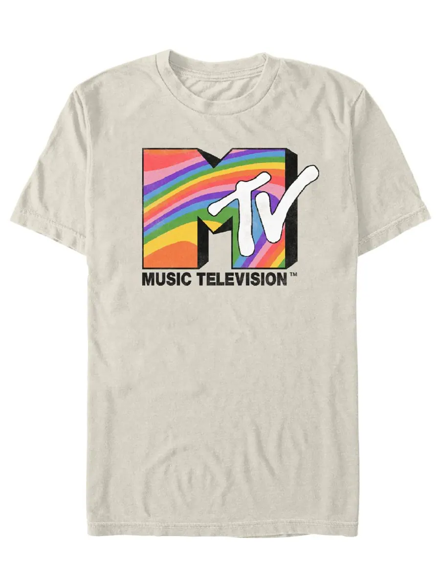 Мужская футболка с коротким рукавом Rainbow Television Fifth Sun — изображение 1 из 3, прозрачный
