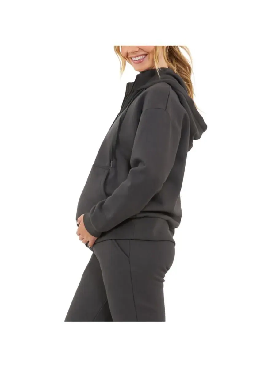 Худи для кормящих мам "Nicky" Ripe Maternity — изображение 2 из 3, серый