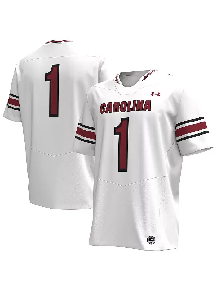 Футболка-реплика South Carolina Gamecocks, мужская, 1 Under Armour — изображение 1 из 3, белый