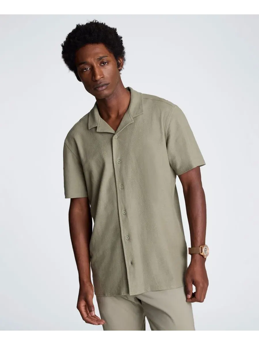Мужская классическая рубашка с коротким рукавом Kenneth Cole