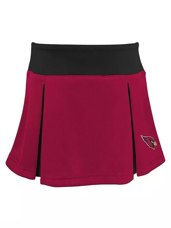 Комплект из двух предметов группы поддержки для девочек Cardinal Arizona Cardinals Spirit Cheer с — изображение 4 из 4