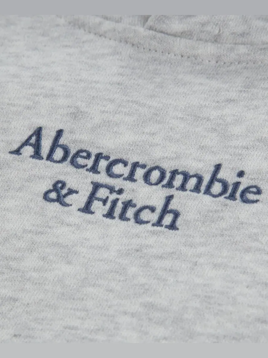 Детская толстовка с капюшоном и логотипом Essential Logo для мальчиков 2T-5T Abercrombie Kids — изображение 3 из 3
