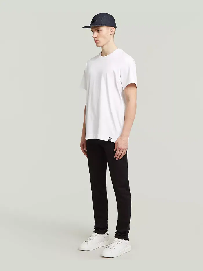 Мужские облегающие джинсы 3301 G-Star Raw — изображение 3 из 6, черный