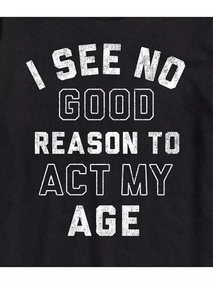 Мужская футболка с коротким рукавом Hybrid Apparel I See No Good Reason Age AIRWAVES — изображение 2 из 3, черный