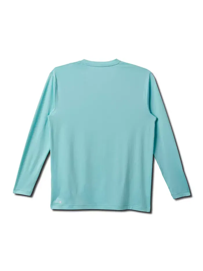 Мужская повседневная футболка с длинным рукавом Everyday Surf Quiksilver — изображение 2 из 2, голубой