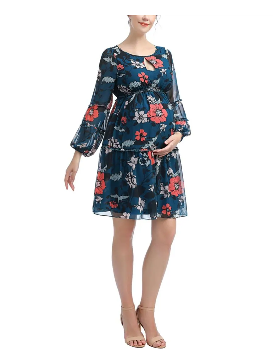Платье для беременных Kimi + Kai Jupiter Babydoll Dress kimi + kai — изображение 2 из 4, мульти