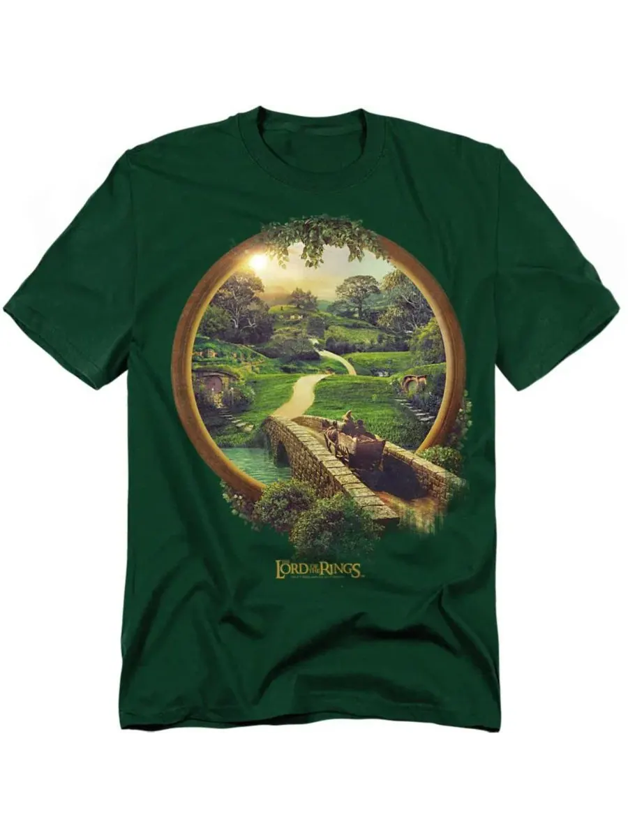 Футболка с длинным рукавом Epic Journey The Shire Lord Of The Rings — изображение 1 из 3, зеленый