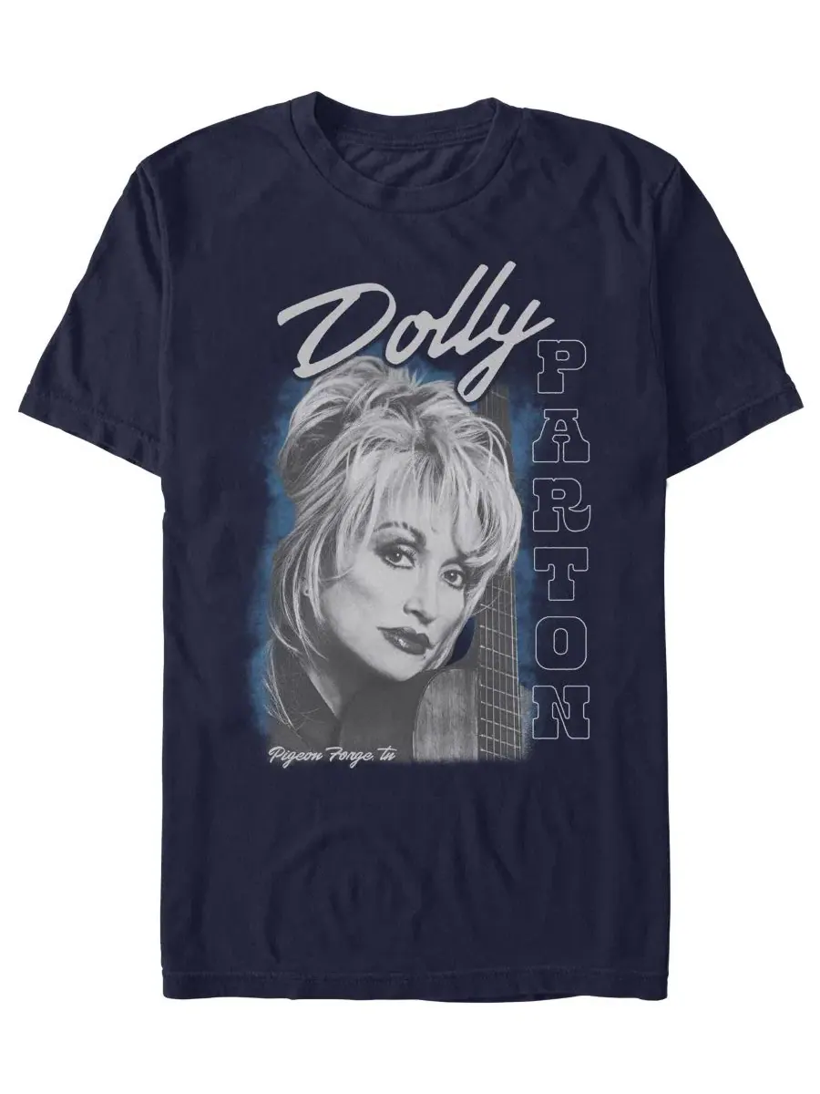 Футболка с гитарой Dolly Guitar Fifth Sun — изображение 1 из 3, темно-синий