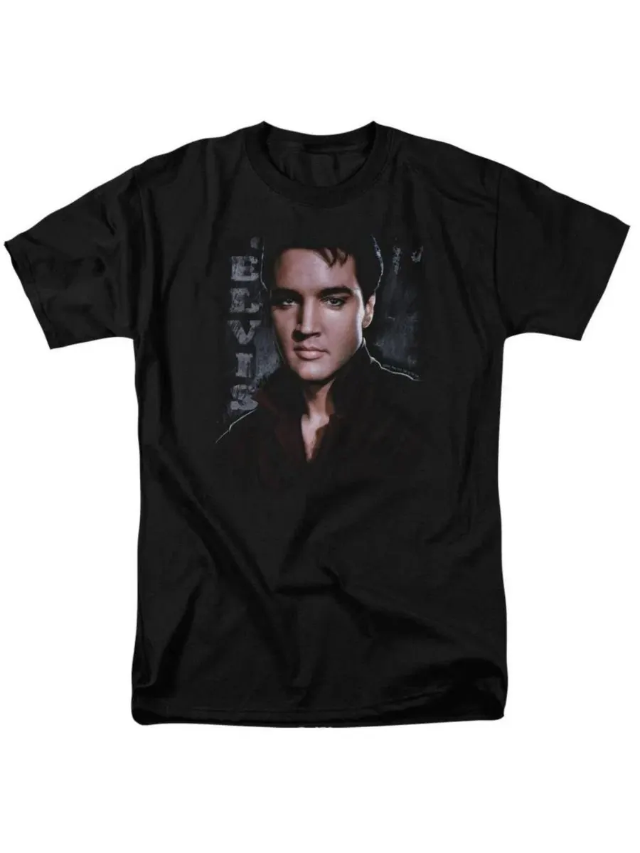 Футболка с принтом Presley Tough Elvis — черный