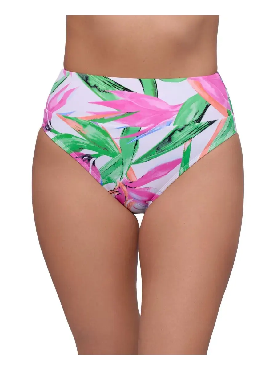 Женские плавки-бикини S3 Smoothing Ultra-Banded с высокой талией S3 Apparel, Birds Of Paradise