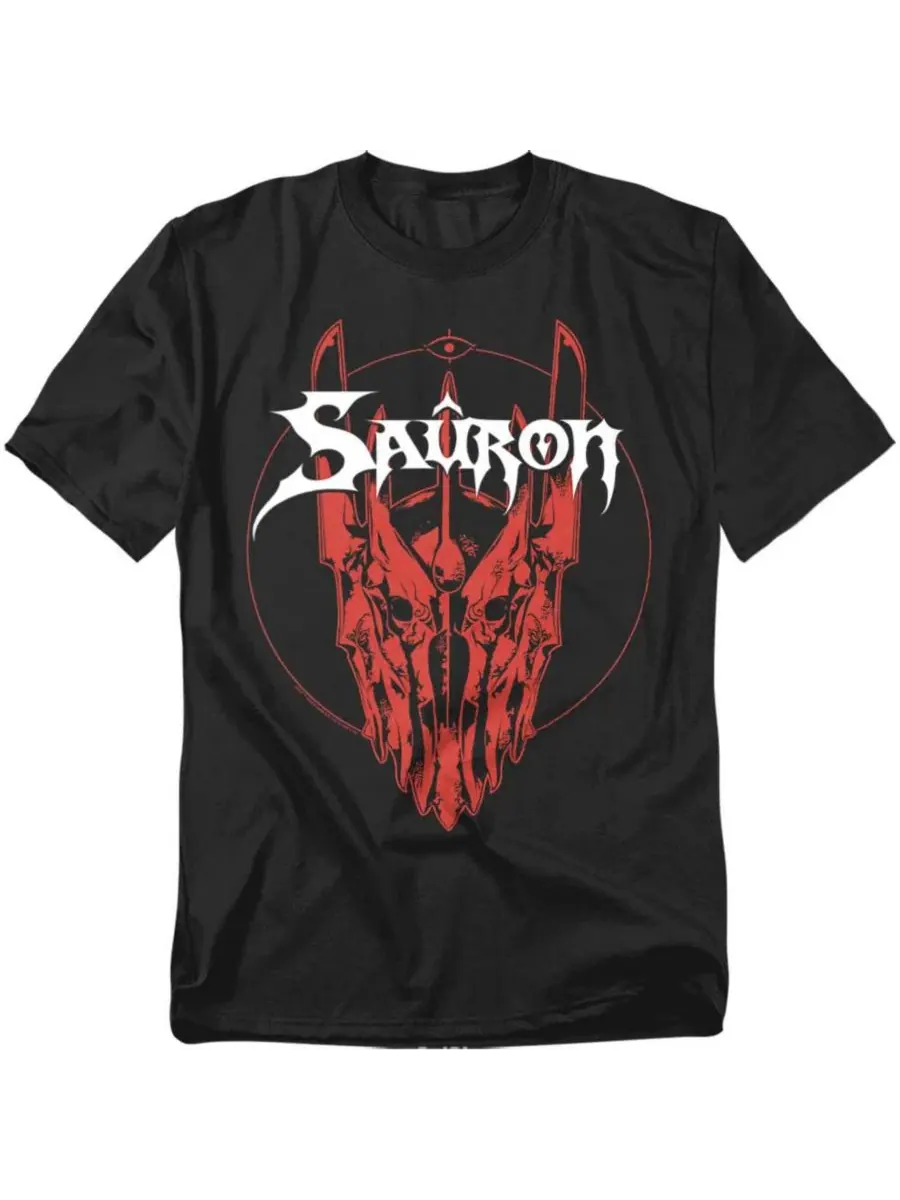 Футболка с длинным рукавом The Sauron Helmet Band Lord Of The Rings — изображение 1 из 3, черный