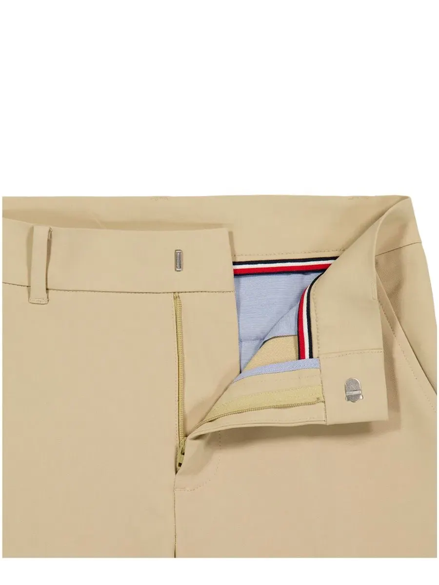 Брюки классические на поясе с застежкой, модель Stretch Performance Tommy Hilfiger — изображение 4 из 5, бежевый