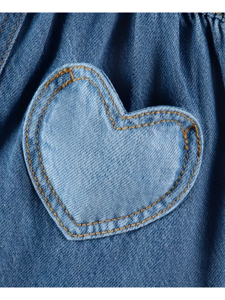 Комбинезон без рукавов с квадратным вырезом Levi's — изображение 5 из 5, синий
