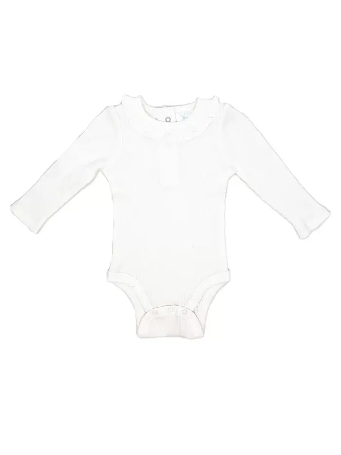 Детский комплект для девочки Misty Rose Bell: боди, штанишки и куртка, 3 предмета Baby Mode — изображение 4 из 6