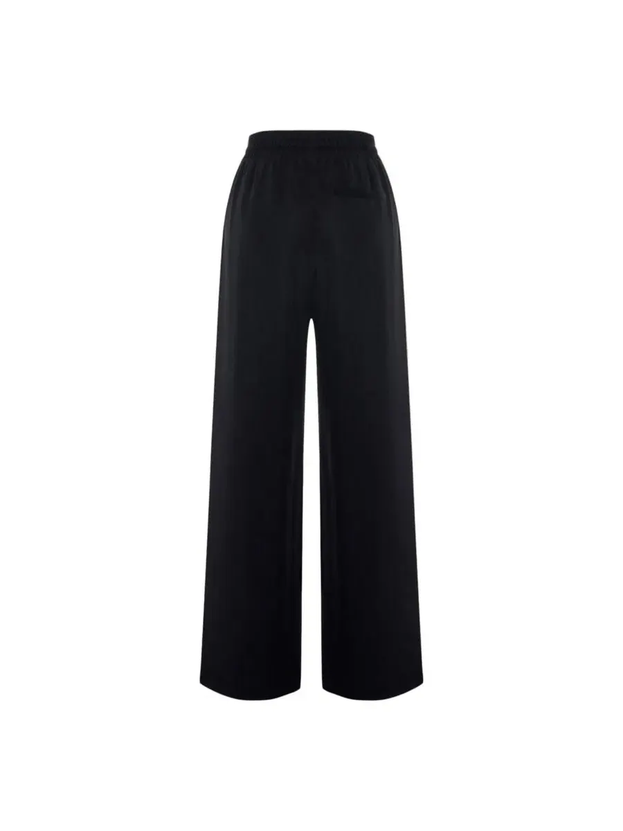 Штаны свободного кроя с широкими штанинами Daydreamers Relaxed Fit Wide Leg Pants PCFG — изображение 5 из 6, черный