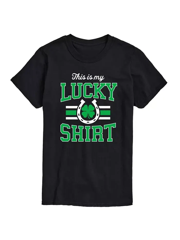 Мужская футболка Lucky с коротким рукавом AIRWAVES — изображение 1 из 3, черный