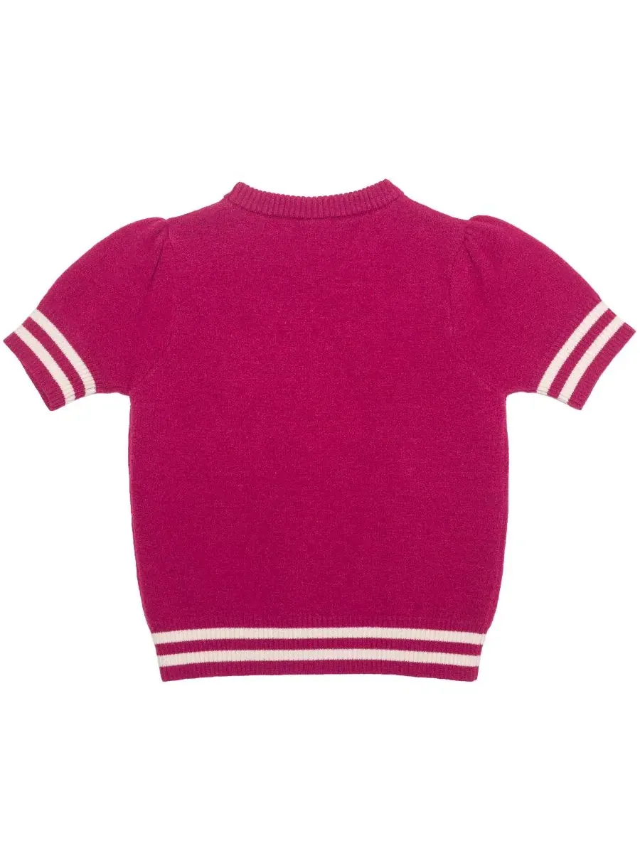 Детский комплект из свитера и юбки с Микки Маус Minnie Mouse 2-Piece Set Disney — изображение 4 из 7, бордовый
