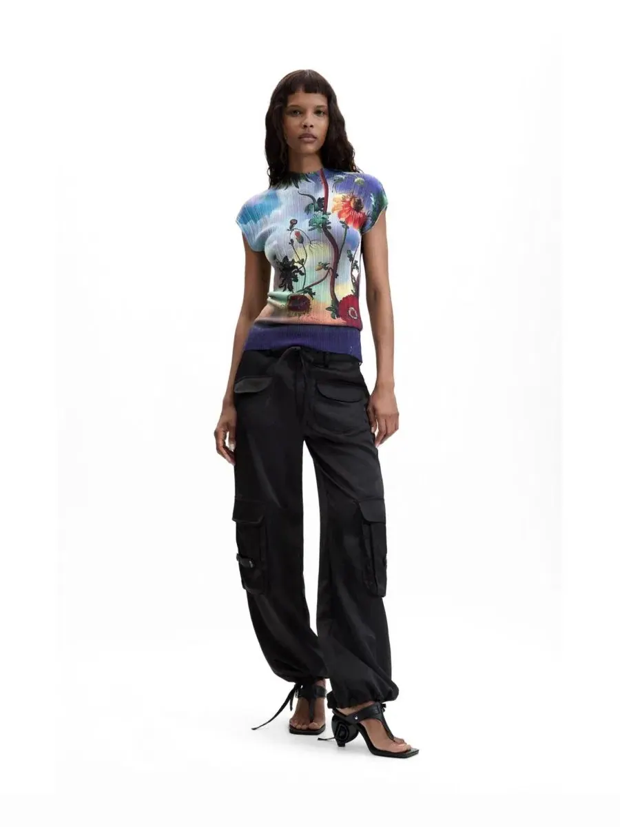 Футболка с принтом Desigual — изображение 2 из 5, нет цвета