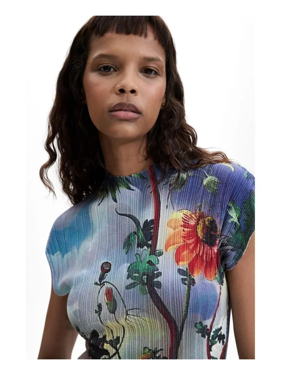 Футболка с принтом Desigual — изображение 4 из 5, нет цвета