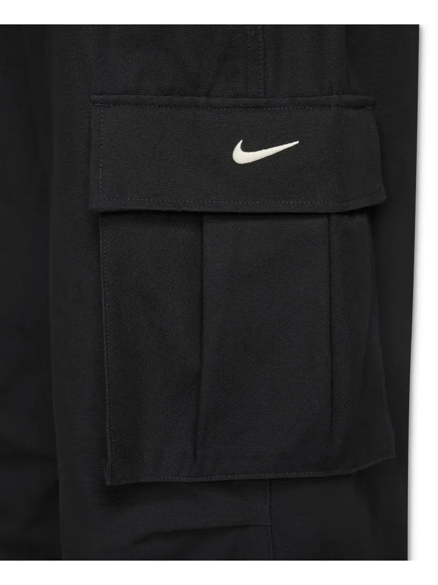 Женские свободные брюки-карго средней посадки из тканого материала Sportswear Nike — изображение 3 из 3, черный