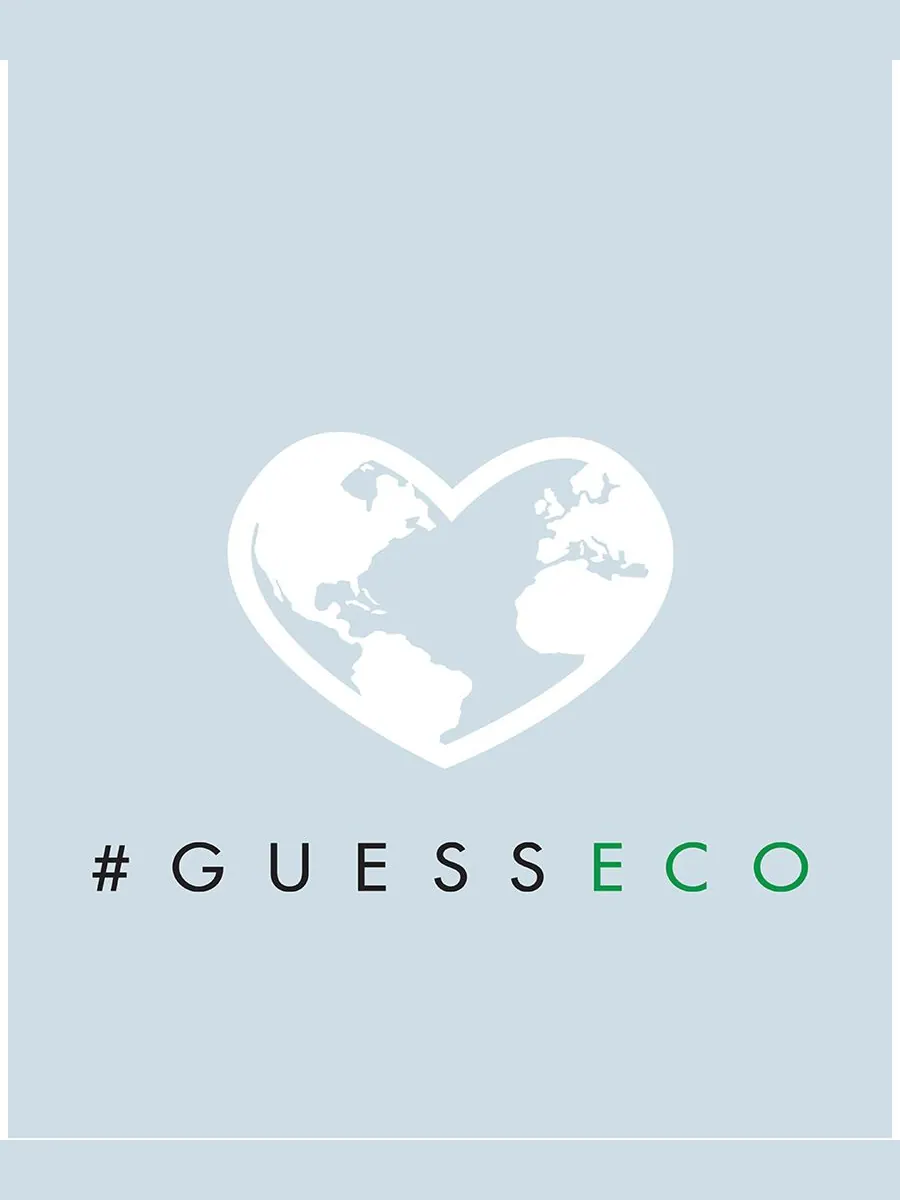 Женская футболка с графическим логотипом GUESS — изображение 5 из 5, черный