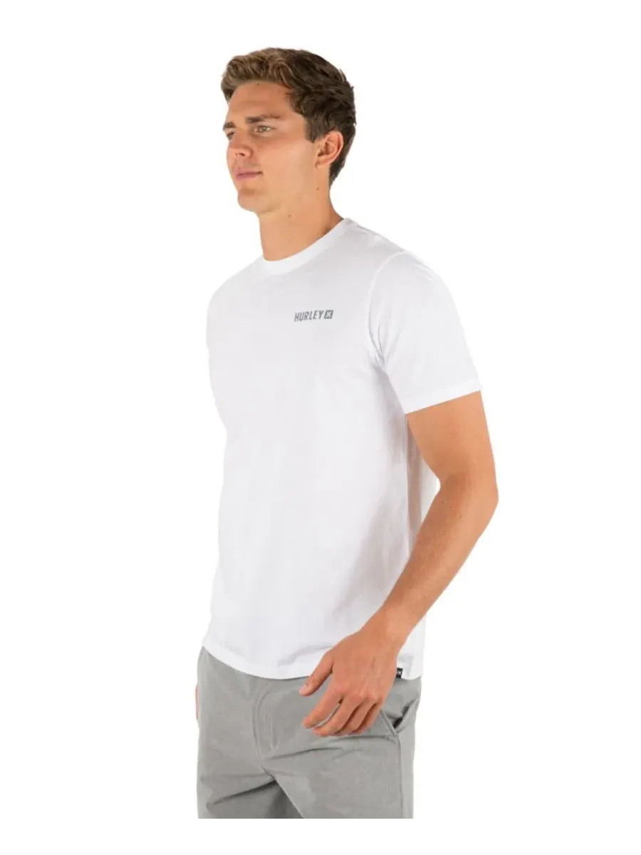 Футболка с коротким рукавом Hurley — изображение 3 из 6, белый