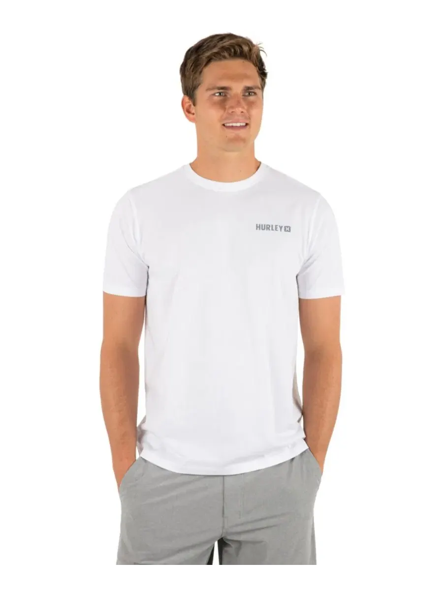 Футболка с коротким рукавом Hurley — изображение 4 из 6, белый