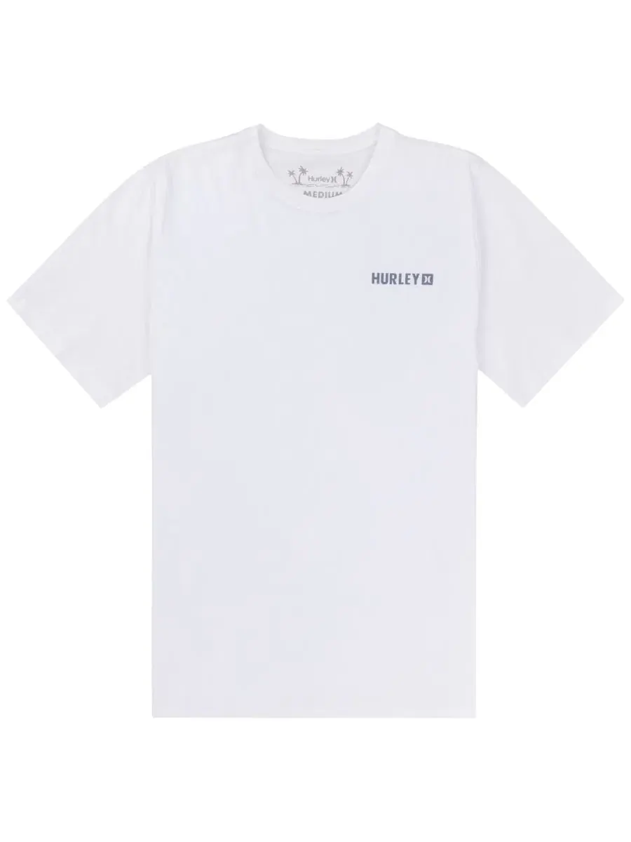 Футболка с коротким рукавом Hurley — изображение 5 из 6, белый