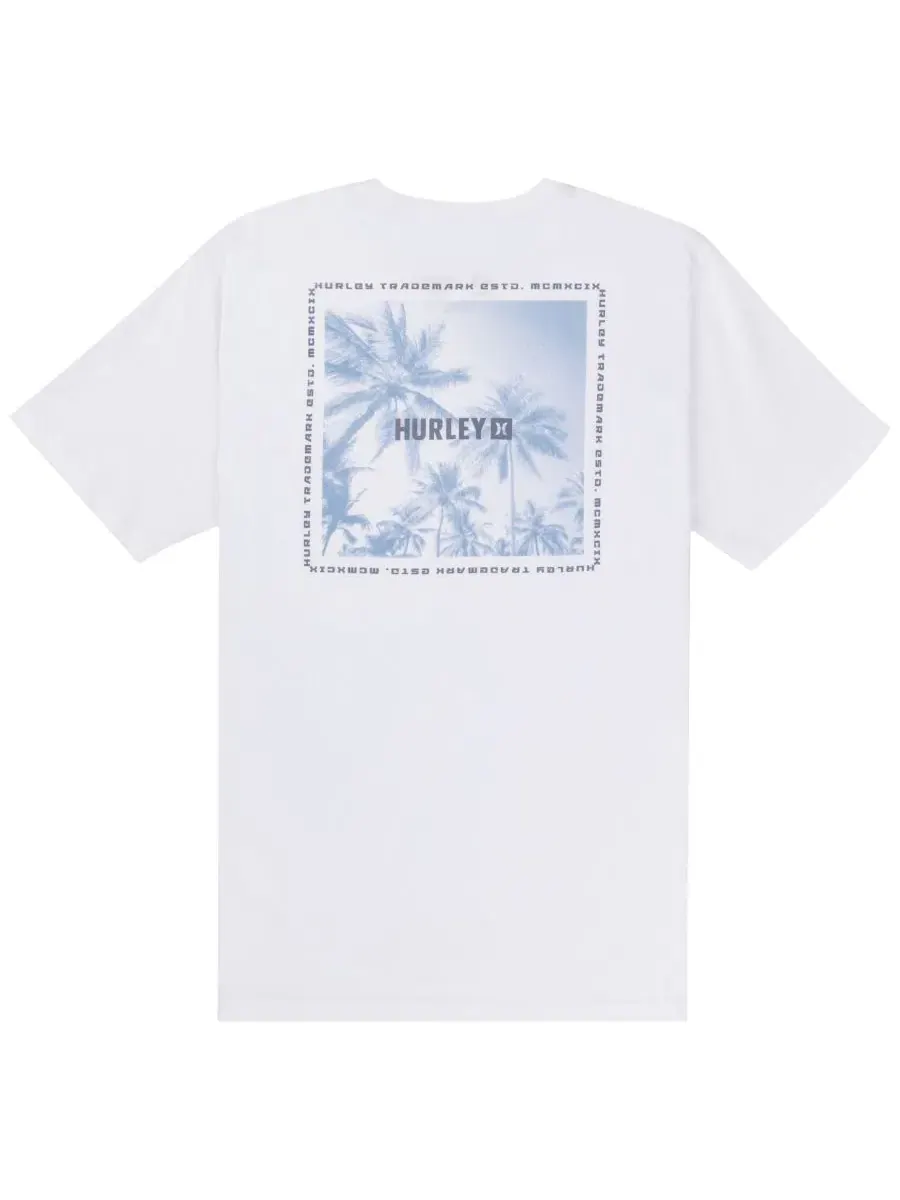 Футболка с коротким рукавом Hurley — изображение 6 из 6, белый