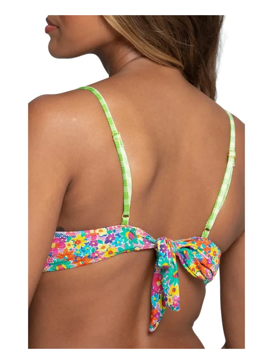 Топ-бандо с вшитыми чашками Rosa Meadow Bright Swimwear — изображение 2 из 4, луговой