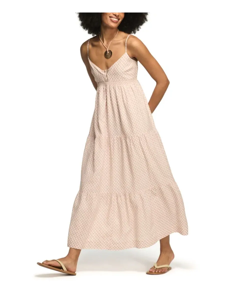 Платье миди с принтом Lucky Brand, Blush Ikat — изображение 2 из 5