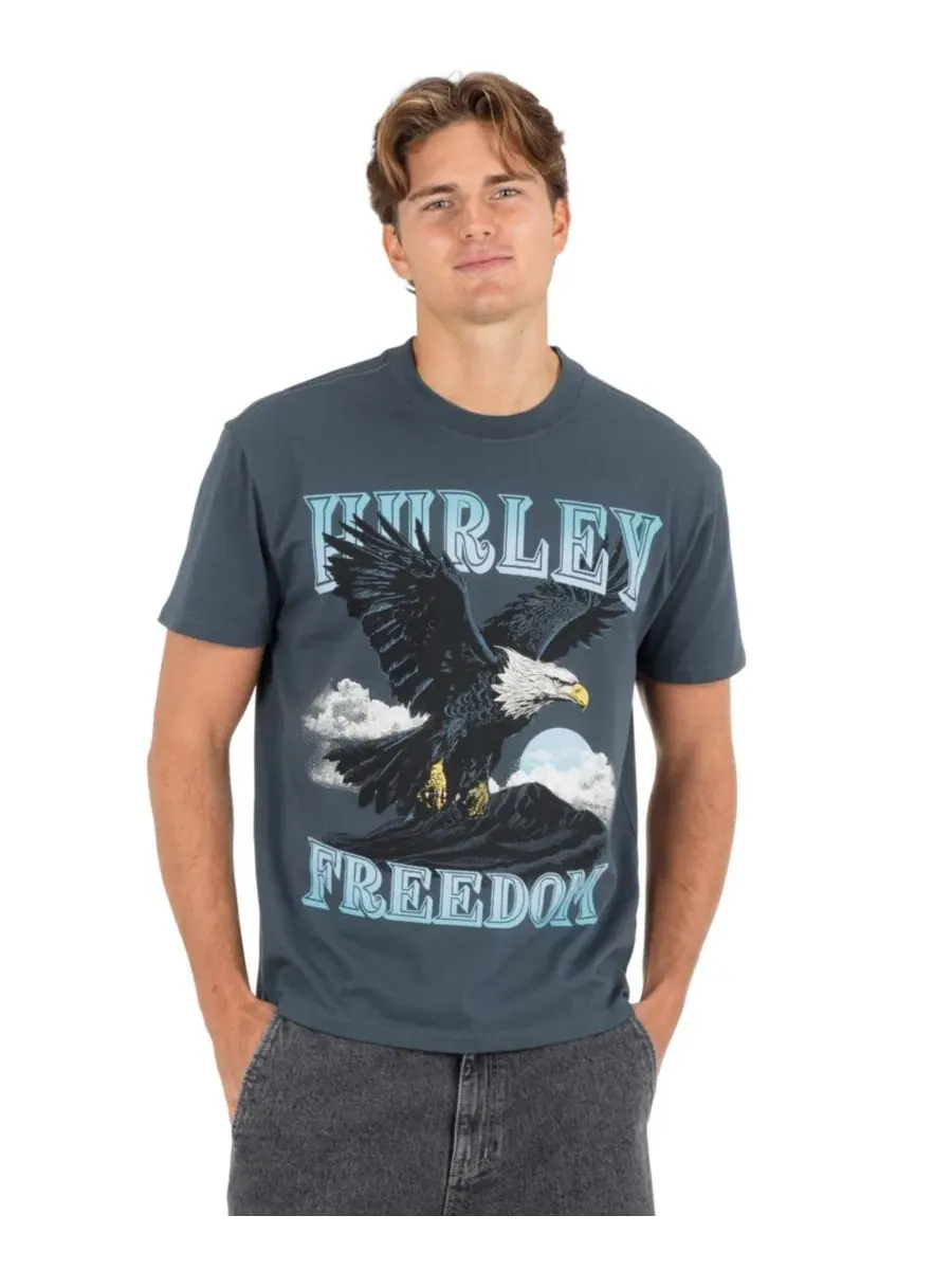 Мужская футболка с коротким рукавом для полетов Hurley — изображение 1 из 6, разрушитель