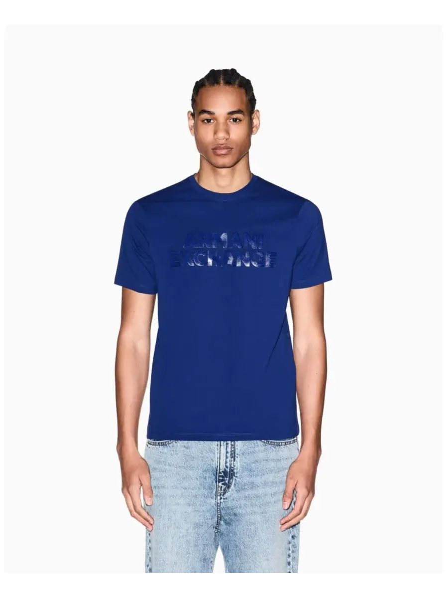 Мужская футболка с логотипом Elevated A|X Armani Exchange
