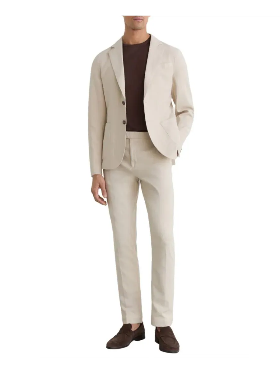 Брюки Jason Garment Dyed Pique REISS — 2