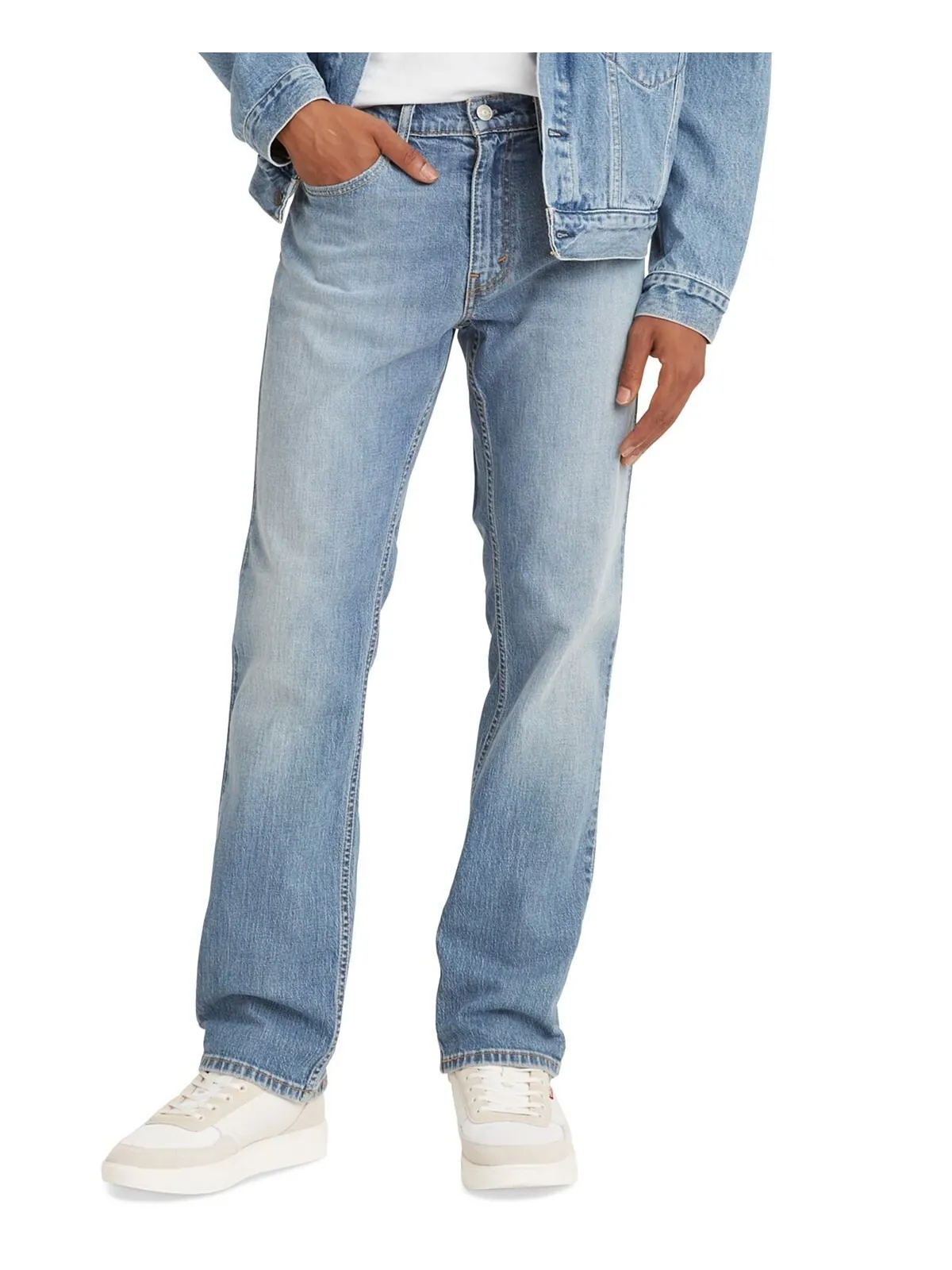Мужские джинсы прямого кроя eco ease прямого кроя 559™ Levi's — изображение 1 из 5, голубой