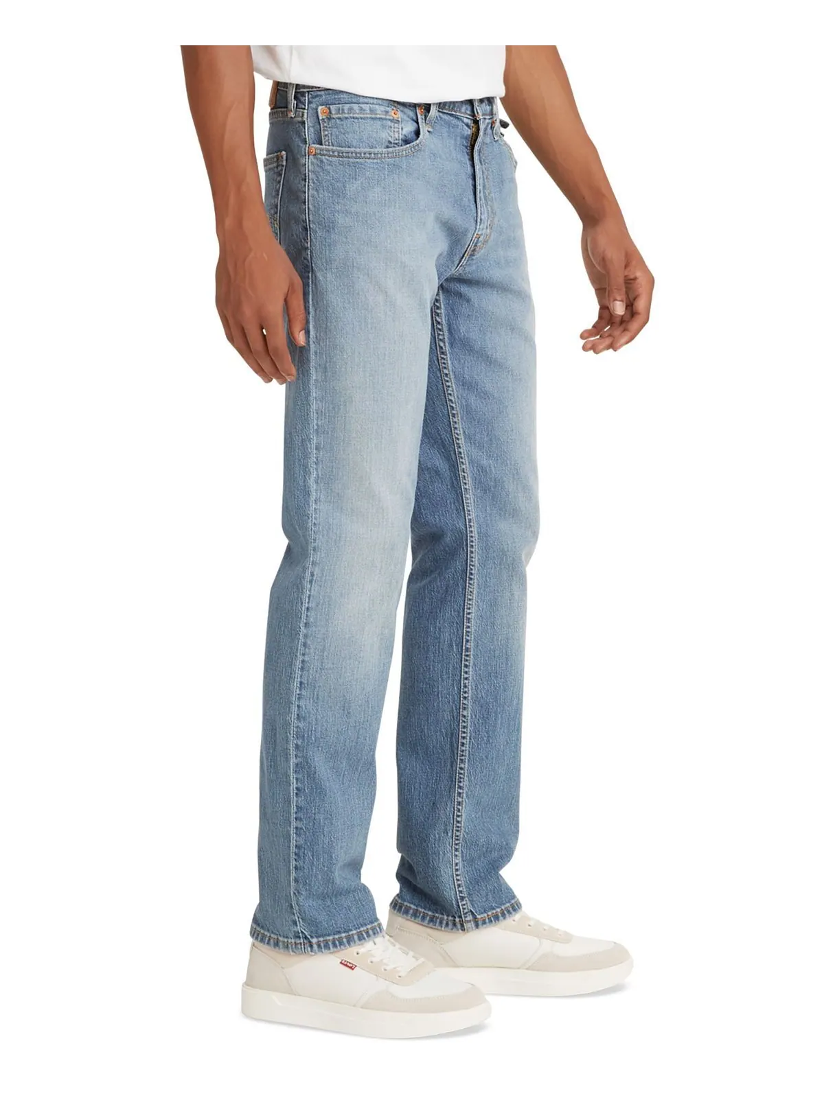 Мужские джинсы прямого кроя eco ease прямого кроя 559™ Levi's — изображение 2 из 5, голубой