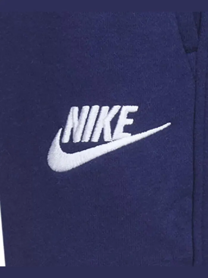 Флисовые спортивные брюки для маленьких мальчиков Club Sportswear Nike — изображение 3 из 5, темно-синий
