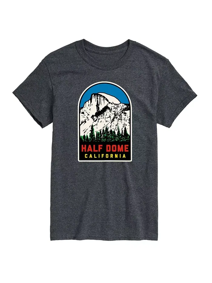 Футболка мужская с коротким рукавом Hybrid Apparel Half Dome California AIRWAVES