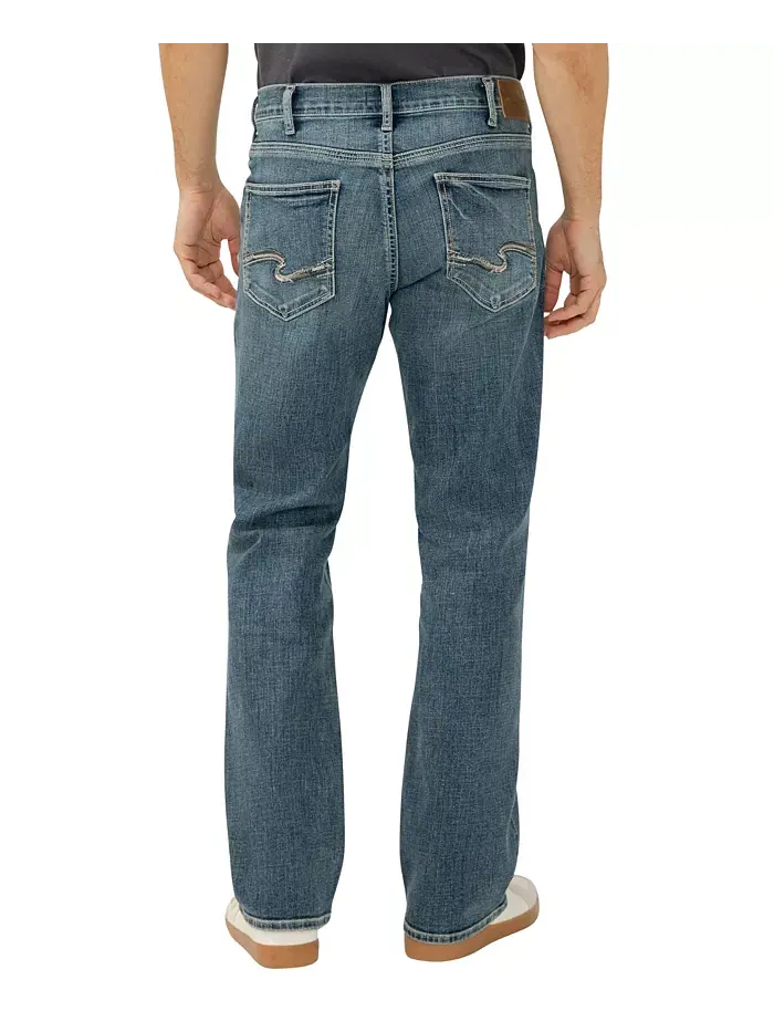 Мужские джинсы Zac Relaxed Fit Straight Leg Silver Jeans Co. — изображение 3 из 3, синий