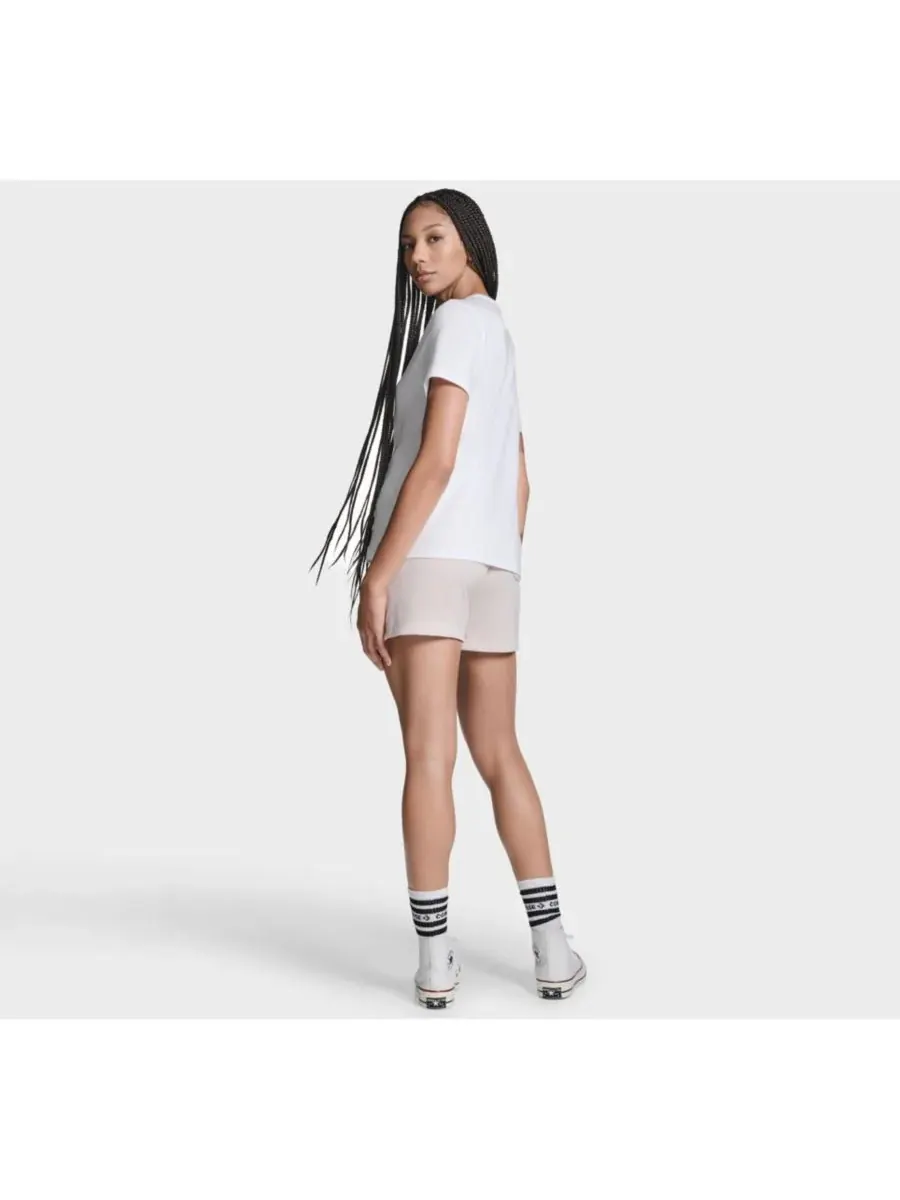 Женская футболка "Половина на половину" Converse — изображение 3 из 5, белый