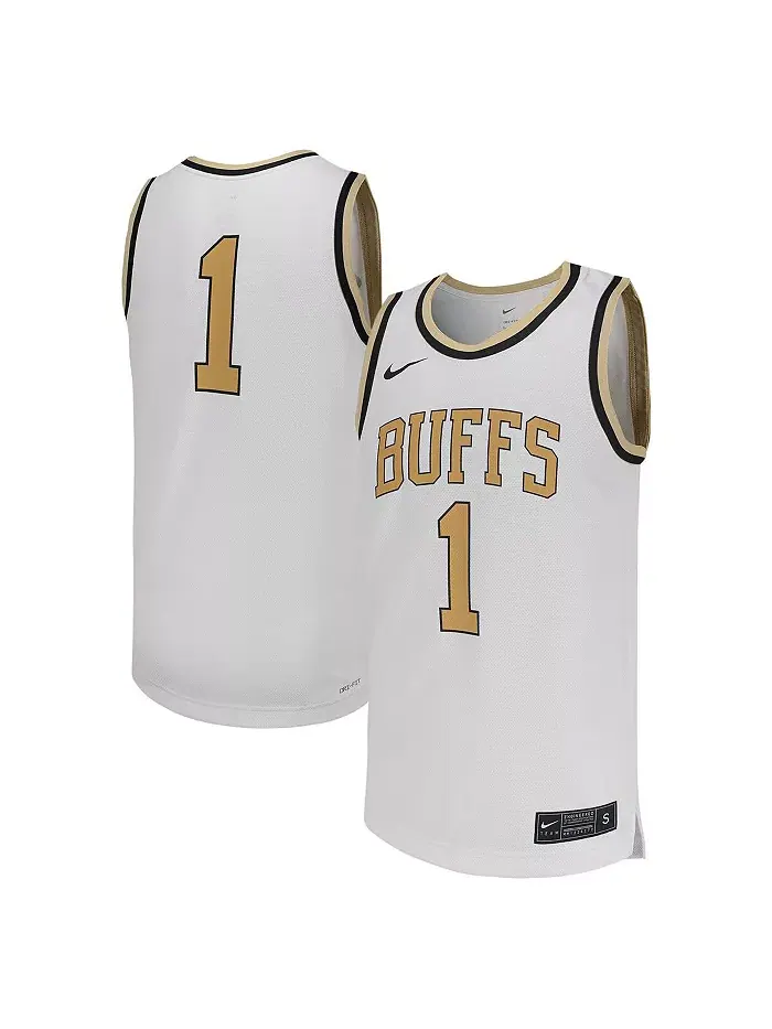 Мужская баскетбольная майка-реплика Colorado Buffaloes #1 Nike — изображение 1 из 5, белый